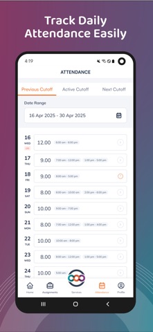 OneWorkforce MemberHub screenshot