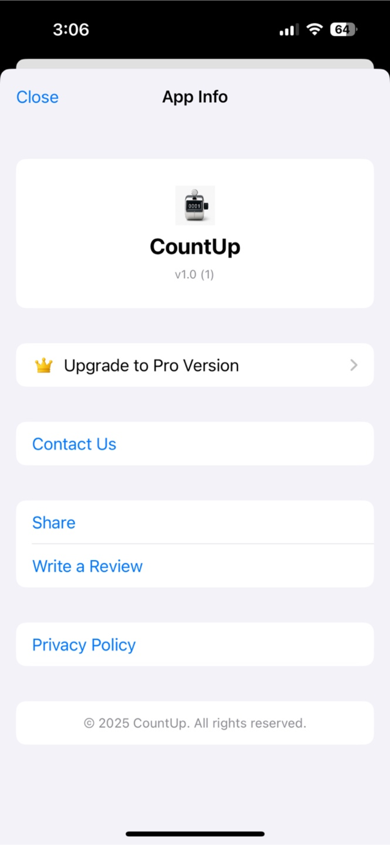 CountUp: Tap Counter & Tracker