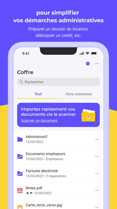 Digiposte : stockage sécurisé screenshot 4 of 5