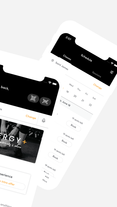EnergyFitness+ Screenshot