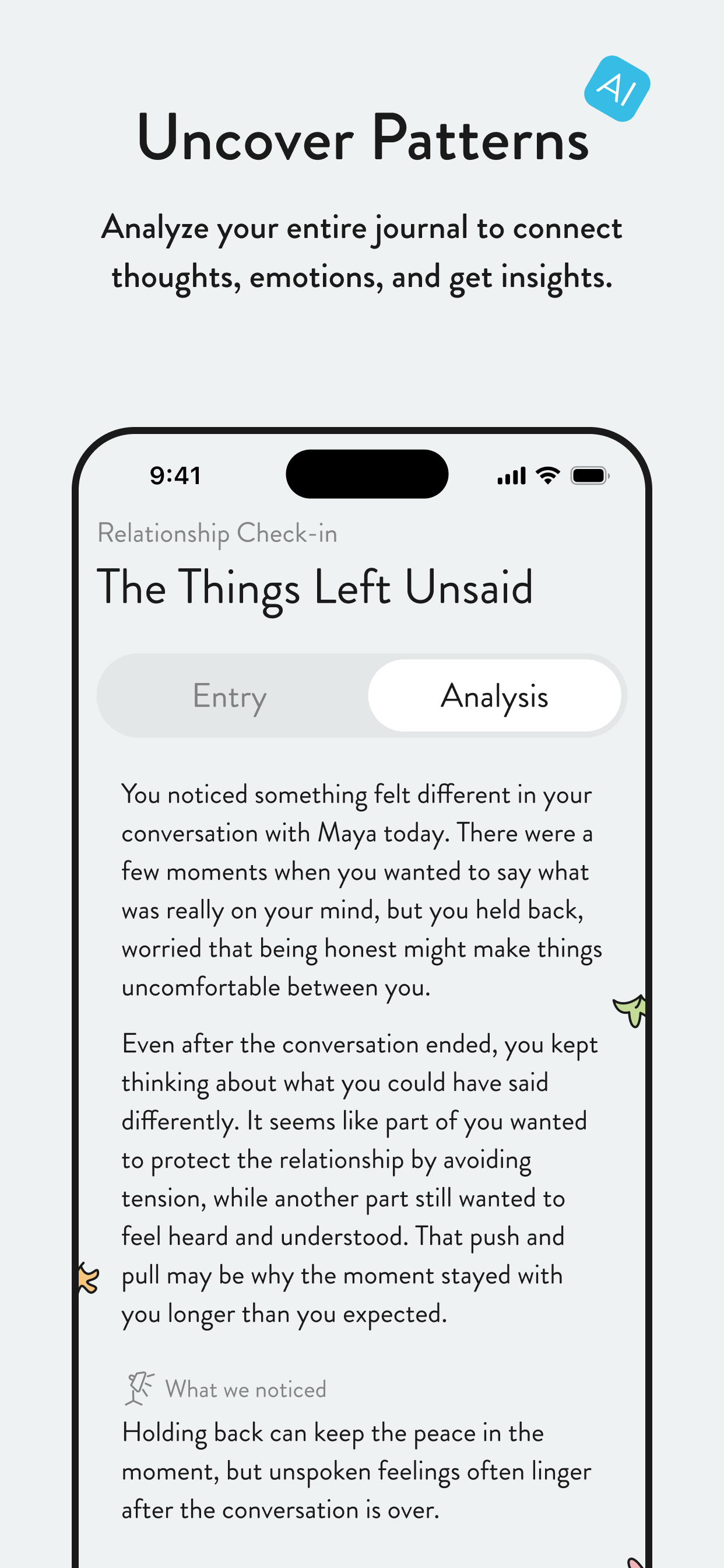 Who Says: Daily AI Journaling screenshot 3