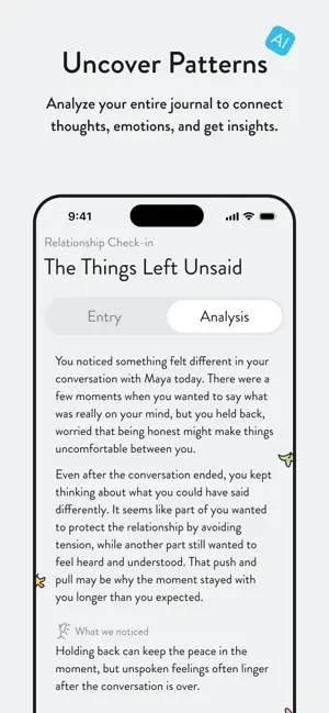 Who Says: Daily AI Journaling screenshot 3