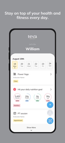 Teva Elevate screenshot