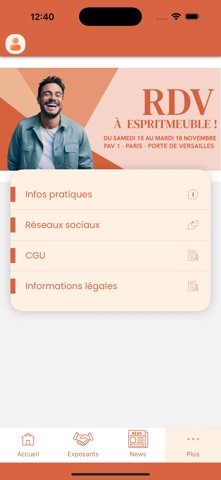 ESPRITMEUBLE iPhone screenshot