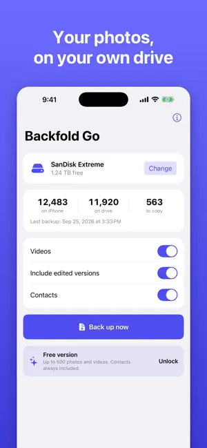 Backfold Go screenshot 2