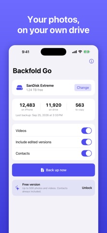 Backfold Go screenshot 2