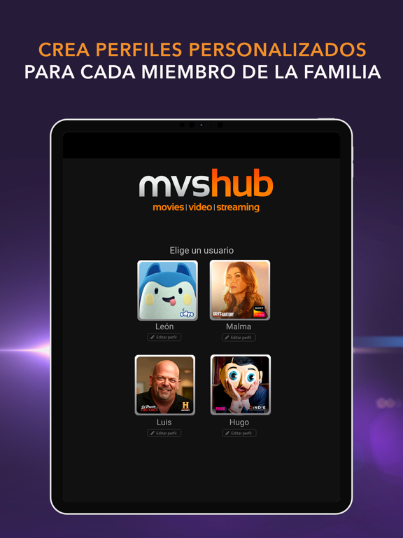 mvshub iPad screenshot 7 - Entertainment app