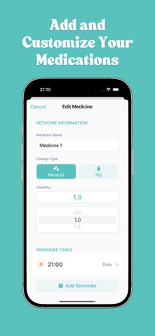 Medication Tracking & Reminder Screenshot 2 of 3