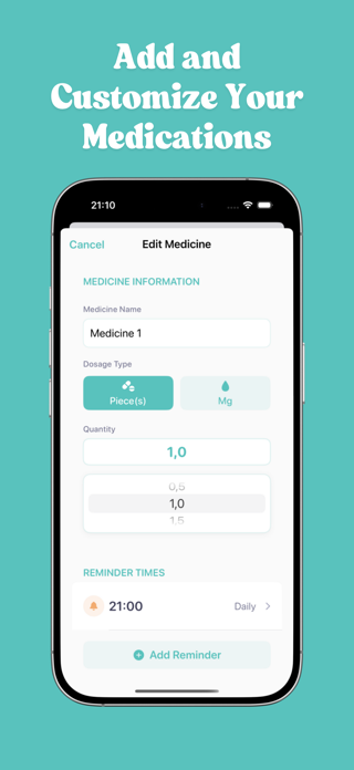 Medication Tracking & Reminder Screenshot 2 of 3