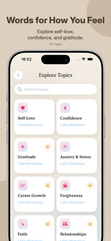 DailyMe: Positive Affirmations Screenshot 4 of 6