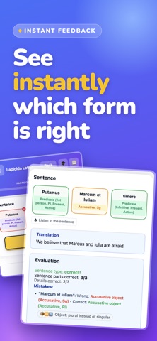 Lapicida Latinus: Learn Latin Screenshot 3 of 8