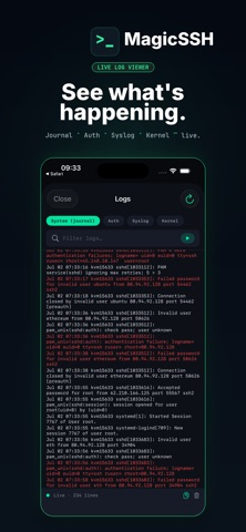 MagicSSH – Server & Terminal Screenshot 7 of 9