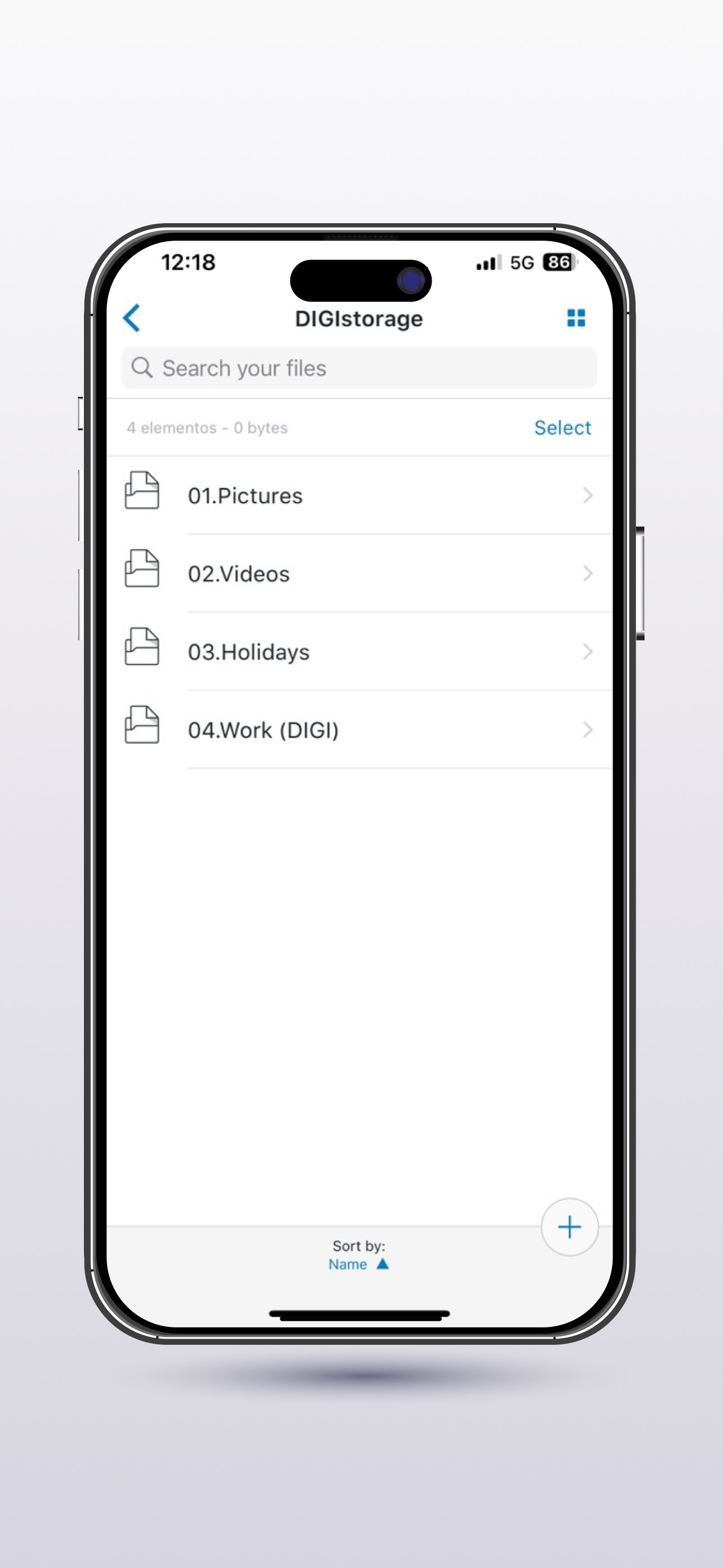 Screenshot 2 of Digi Storage