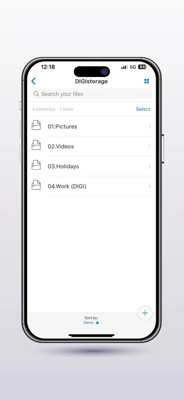 Screenshot #2 pour Digi Storage
