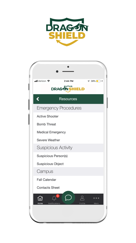 #3. Dragon Shield - TU (iOS) 由: Tiffin University