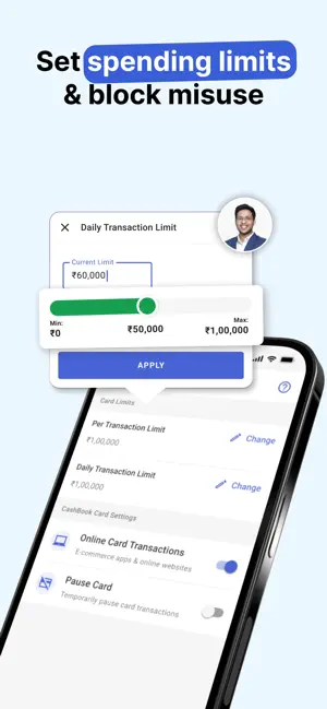CashBook-UPI Wallets for Staff iPhone screenshot 4
