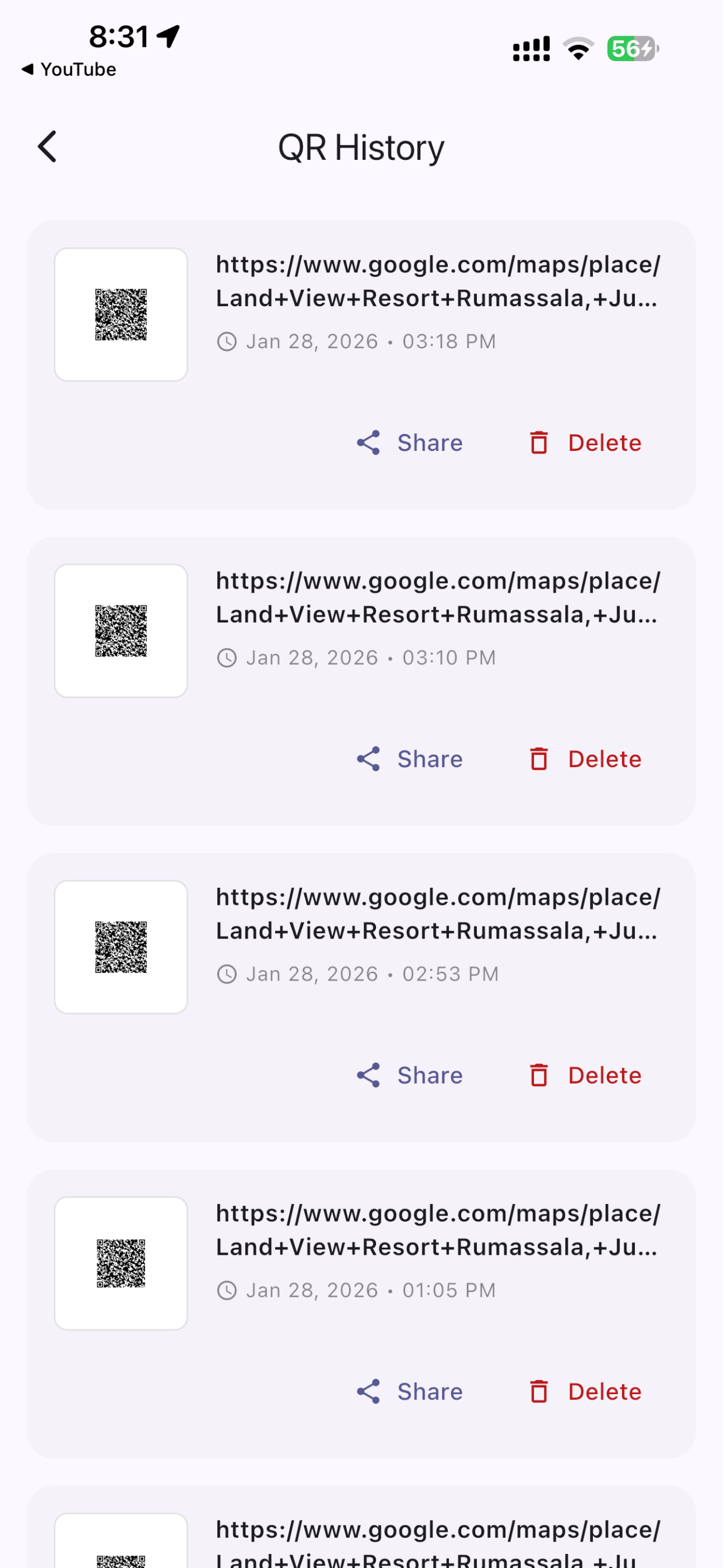 Links to QR