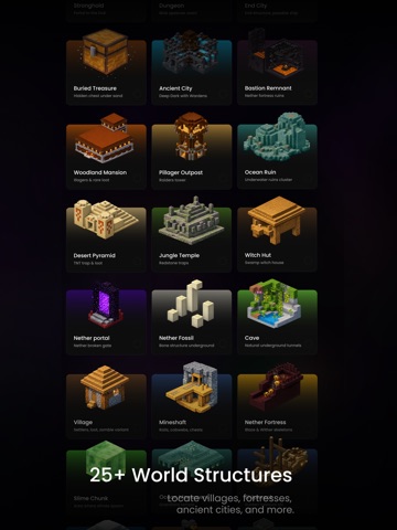 Finder Diamond Ore for MC iPad screenshot