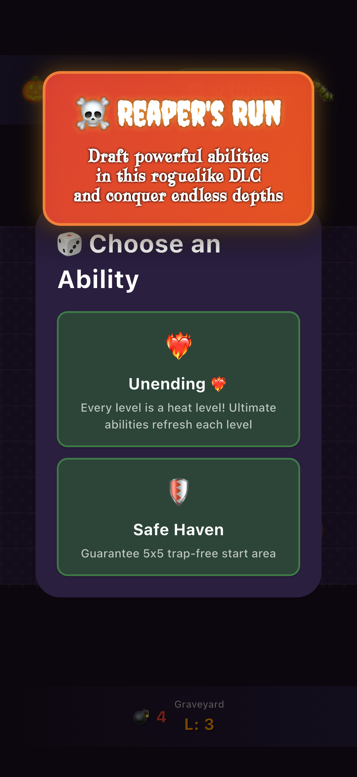 Gravesweeper screenshot 4