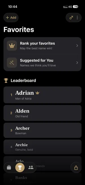 Nameo - Baby Name Finder screenshot 3