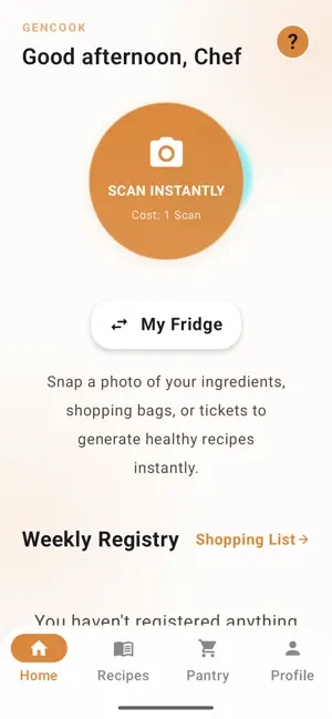 Gencook-AI Recipe Assistant screenshot 1