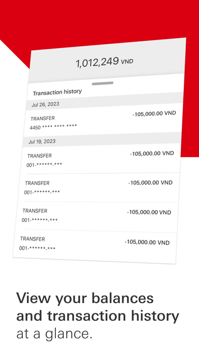 HSBC Vietnam Screenshot