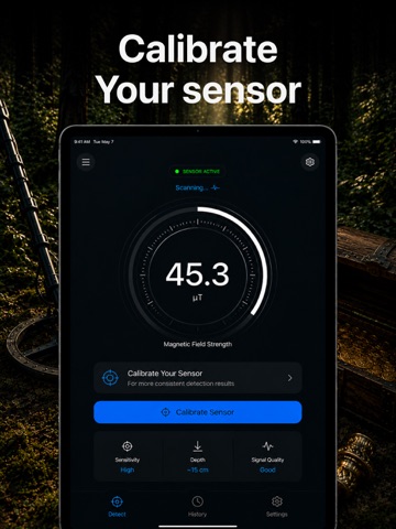 Metal Detector: Find Metals iPad screenshot