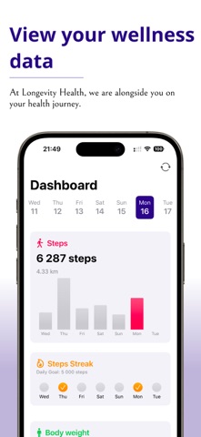 Longevity Health screenshot
