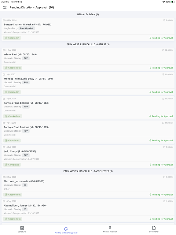 YourDrs iPad screenshot 3 - Medical app