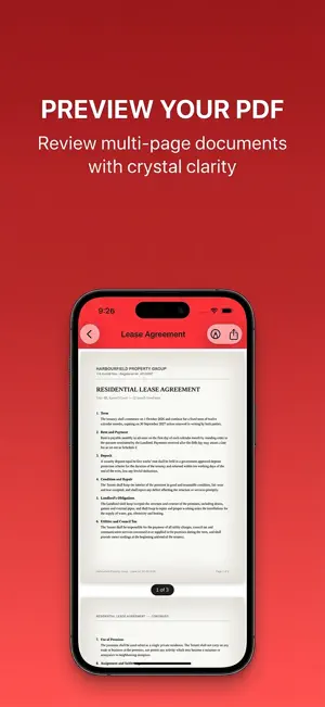 ZedPDF: Photo to PDF Converter screenshot 4