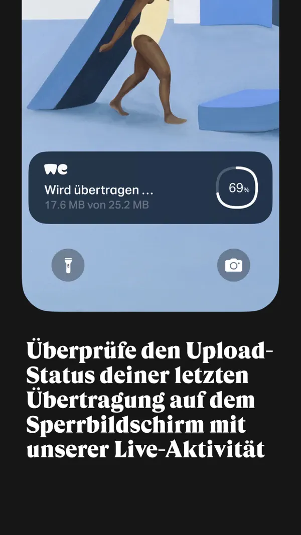 WeTransfer: Transfer Files Screenshot 2