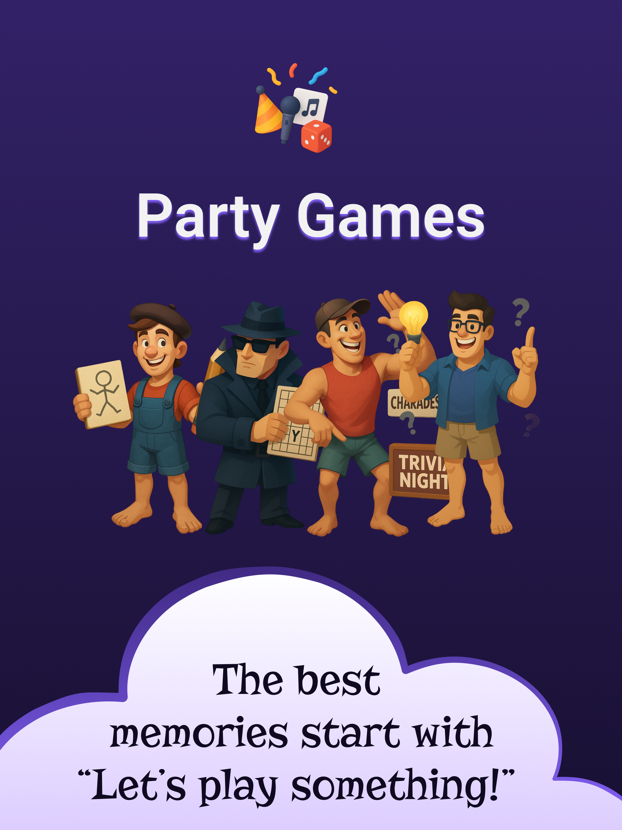 PartyGames: Vibe with friends