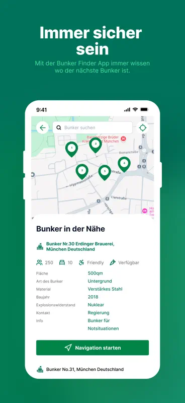 BunkerFinder screenshot 1 of 5