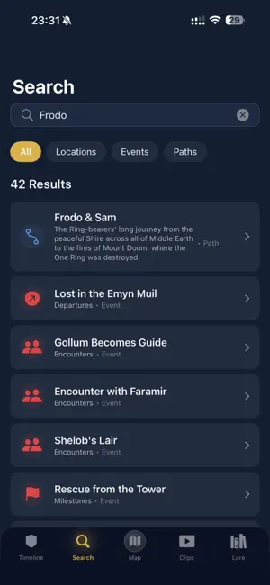 Middle Earth Explorer screenshot 2