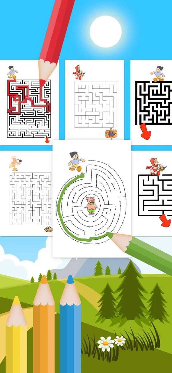 Screenshot #2 pour Labyrinthes classiques pour je