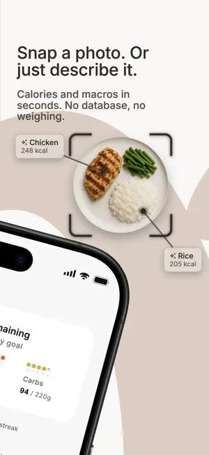nahria: AI Food & Calorie Log screenshot 2