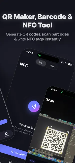 Barcode Generator: QR & NFC screenshot 3
