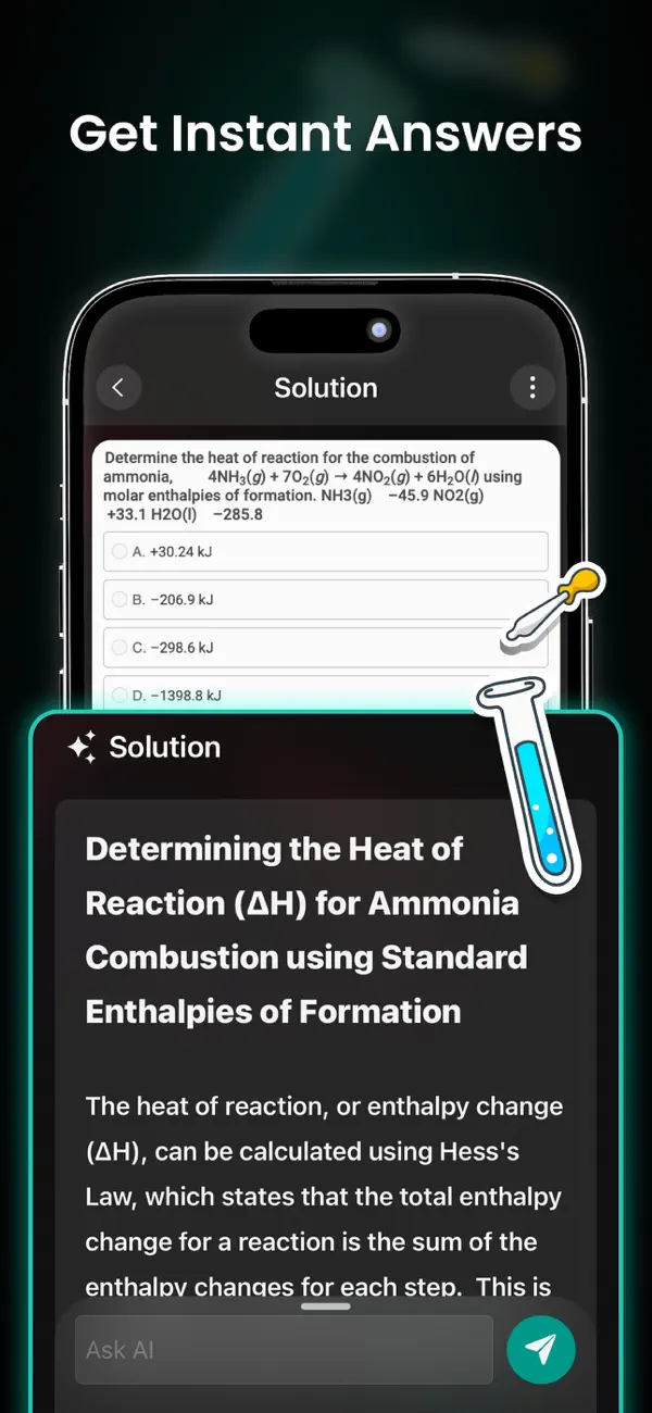 Screenshot #3 pour Chemistry Solver Homework AI