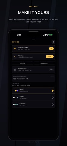 Midnight Tasks Screenshot 1 of 4