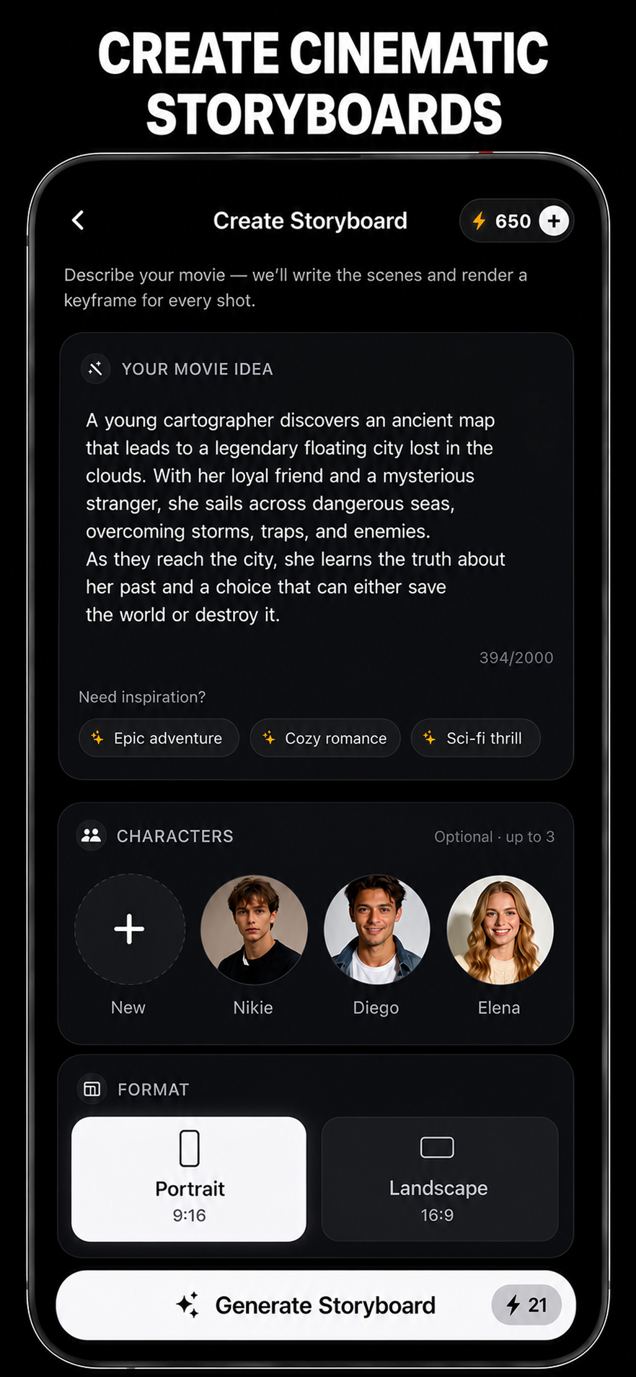 Filme: AI Movie Generator screenshot 6