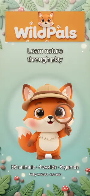 WildPals: Kids Nature Games screenshot 1