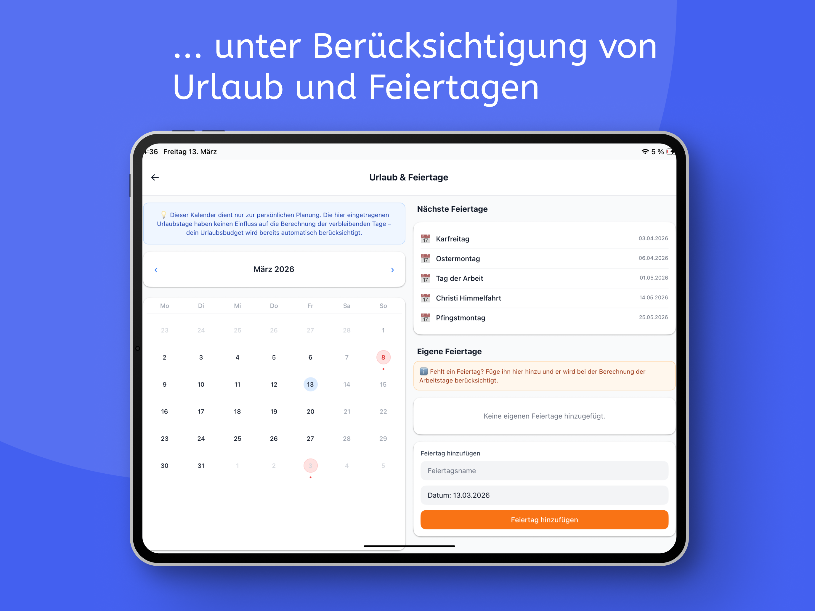 RentenTracker – Dein Countdown