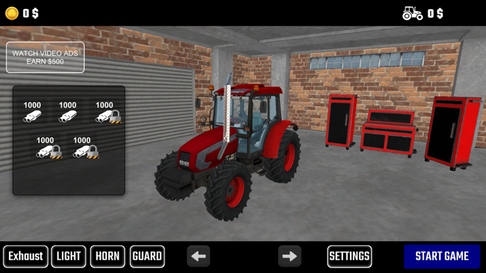 Farming Tractor 3D