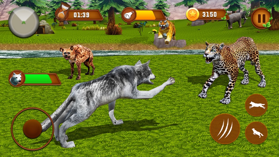 Animal Simulator-Wolf Games 3D - 1.4 - (iOS)