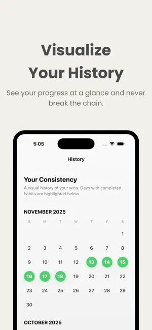Habit Habit - Daily Tracker screenshot 2