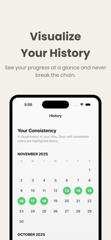 Habit Habit - Daily Tracker screenshot