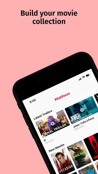 FlickFocus - Movie Tracker Screenshot