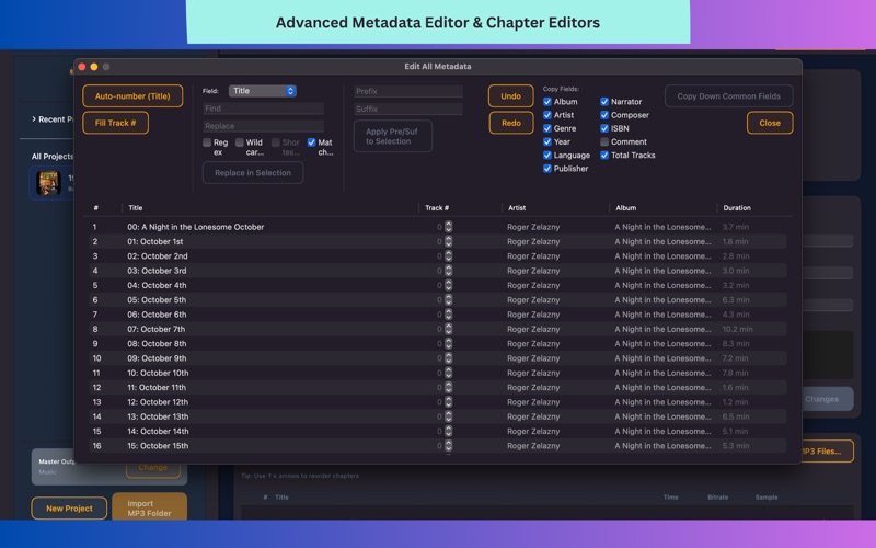 ChapterForge screenshot