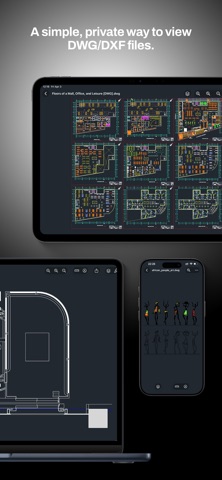 Monge: DWG & DXF Viewer Screenshot 1 of 8