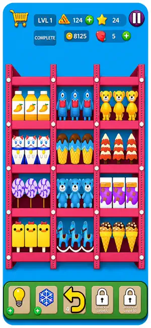 Jumble Sort Puzzle Game screenshot 1